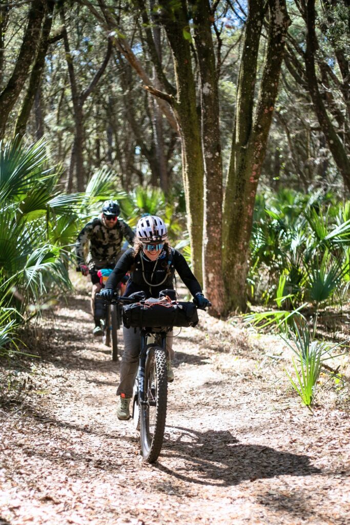 Cate Hancock used the Priority 600HXT bike for the race. Courtesy of Cate Hancock