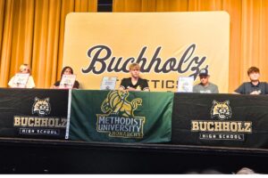 5 Buchholz athletes sign collegiately