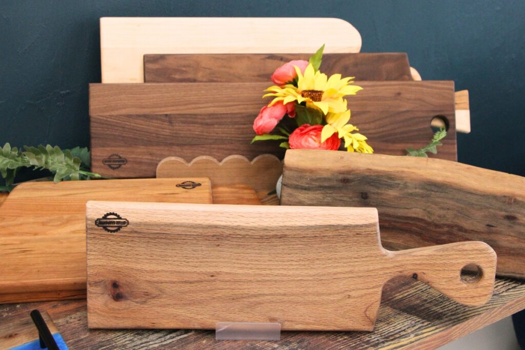 Graze Craze sells locally-made charcuterie boards. 