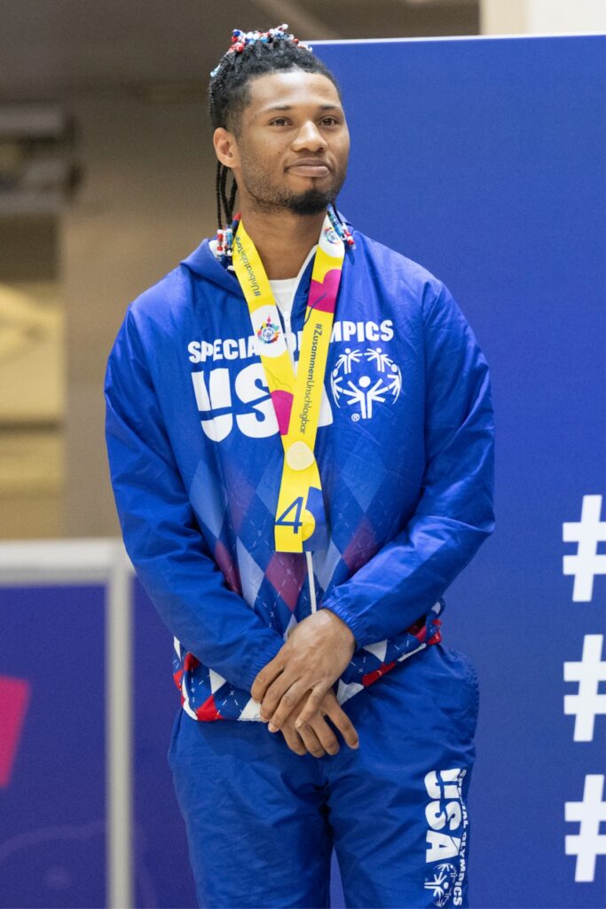 Kiondre Brown will represent Team Florida in the 2026 Special Olympics USA Games in June. Courtesy of Special Olympics Florida