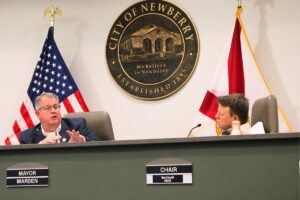 Newberry projects $2.2M setback if property taxes eliminated