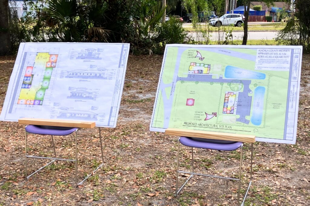 Scherer Construction will construct Micanopy's new library. Photo by Lillian Hamman