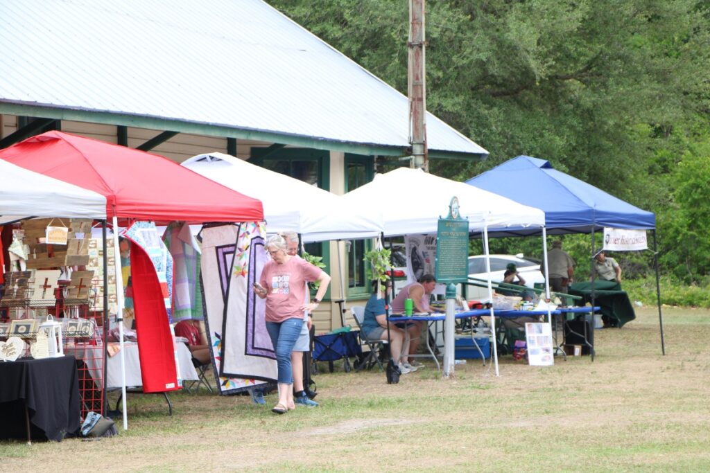 The Archer Historical Society raised money for depot preservation with its inaugural Train Day.