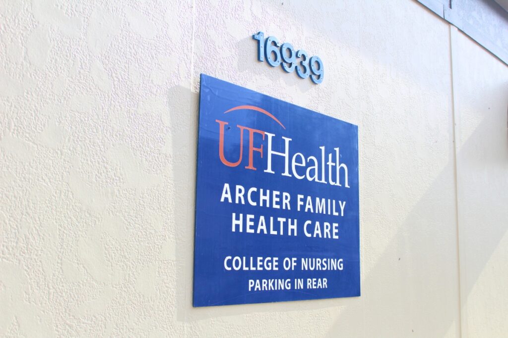 UF Health Archer Family Health Care is located at 16939 SW 134th Ave., Archer. Photo by Nick Anschultz