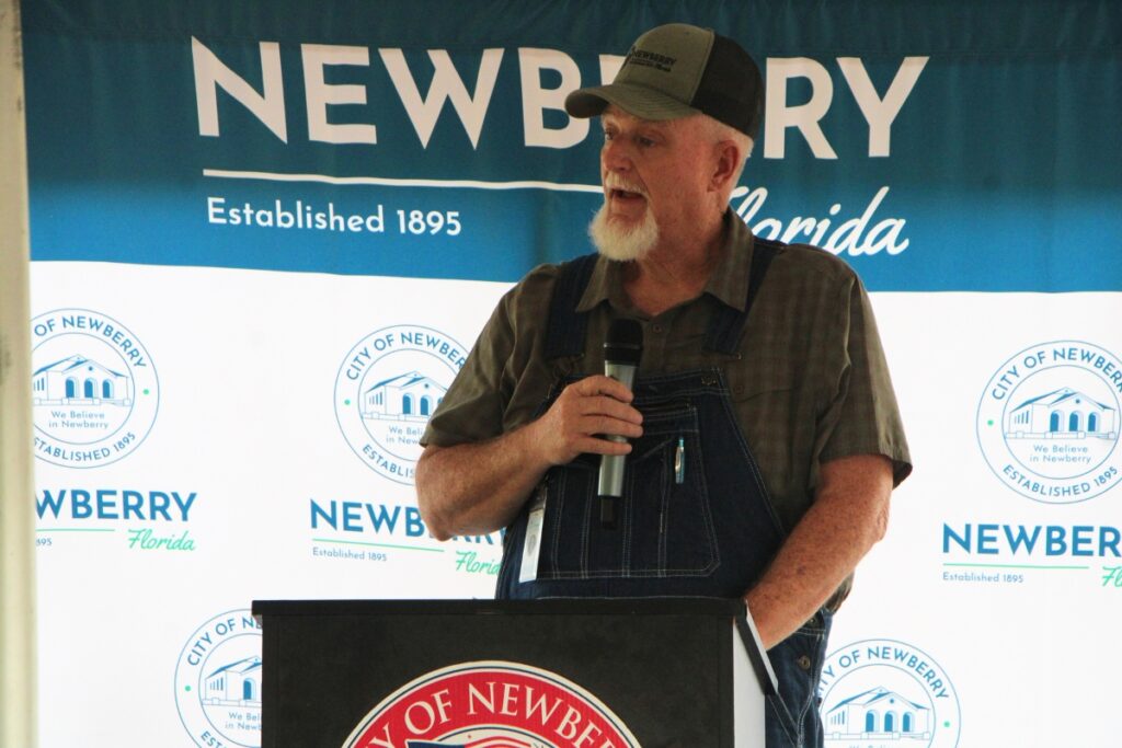 Newberry's Assistant City Manager for development and infrastructure Jamie Jones spearheaded the wastewater facility project. 
