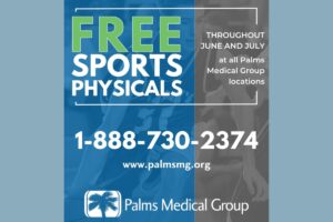 Palms Medical Group offers free sports physicals for student-athletes