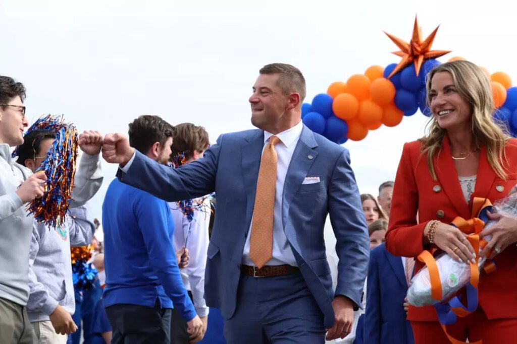 Jon Sumrall's arrival in Gainesville in December 2025.