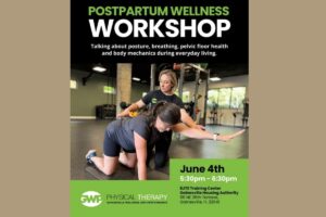 Postpartum Wellness Workshop slated for Thursday