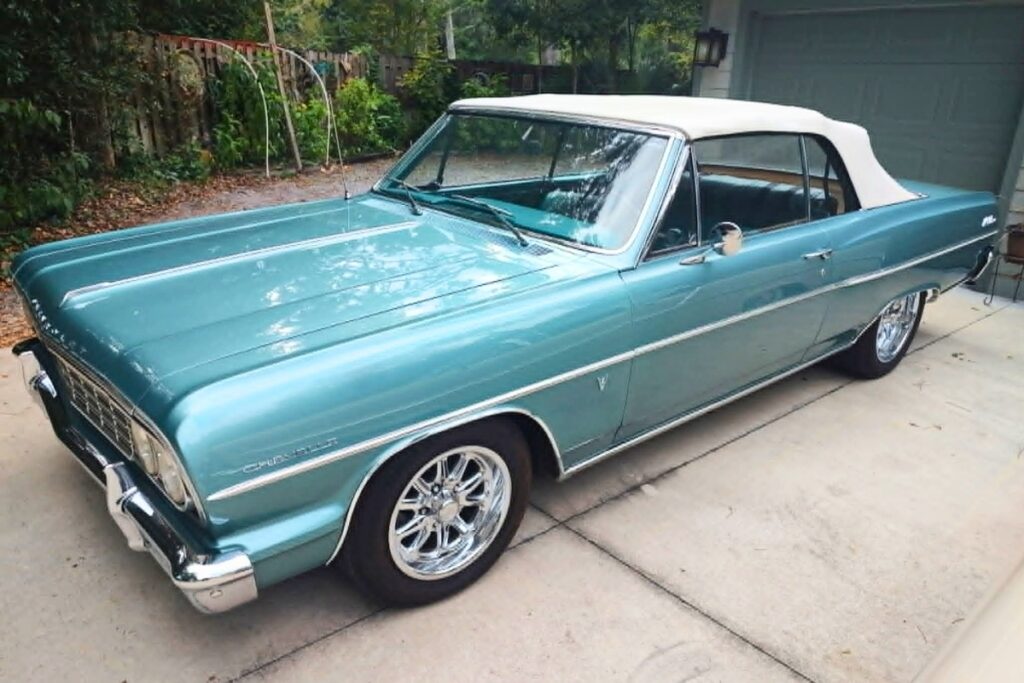 This 1964 Chevrolet Chevelle will cruise through Newberry during the Fourth of July parade. Make sure to attend the parade to see which other cars are revving up. Courtesy Gainesville Street Rods