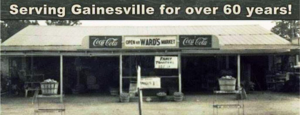 Ward's Supermarket on NW 6th Street. Courtesy of Ward's Supermarket