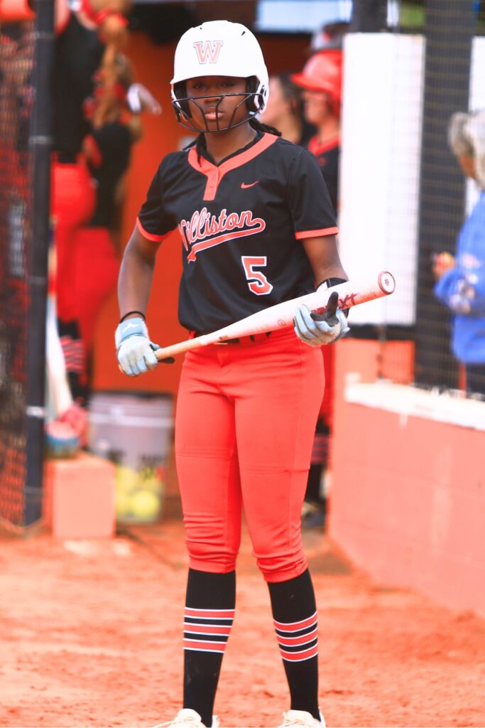 Williston's Jayla Coleman. Photo by C.J. Gish
