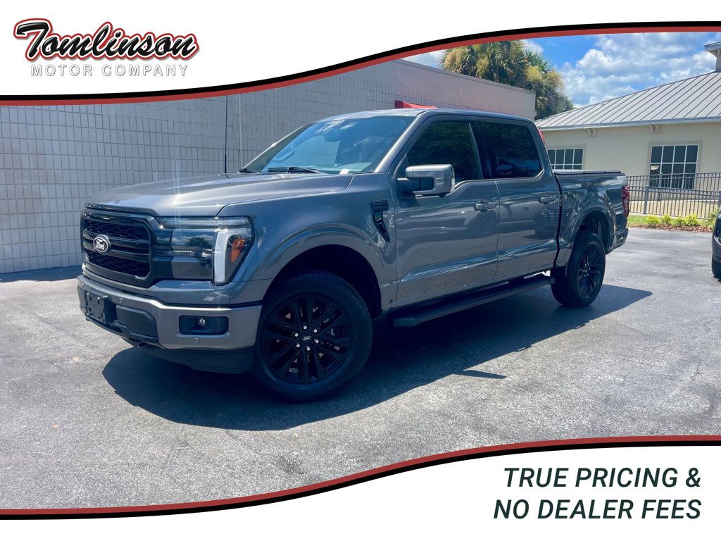 2025 FORD F-150 LARIAT 4X4 SUPERCREW W/ EQUIPMENT GRP 501A MID + $6585 IN VALUE!