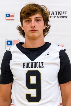 Buchholz's Andrew Whittemore. Photo by Walker Smith