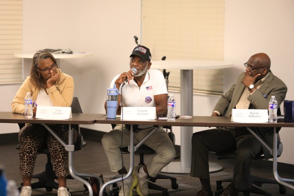 Charlie Jackson said the county needs a smart master growth plan. Photo by Seth Johnson