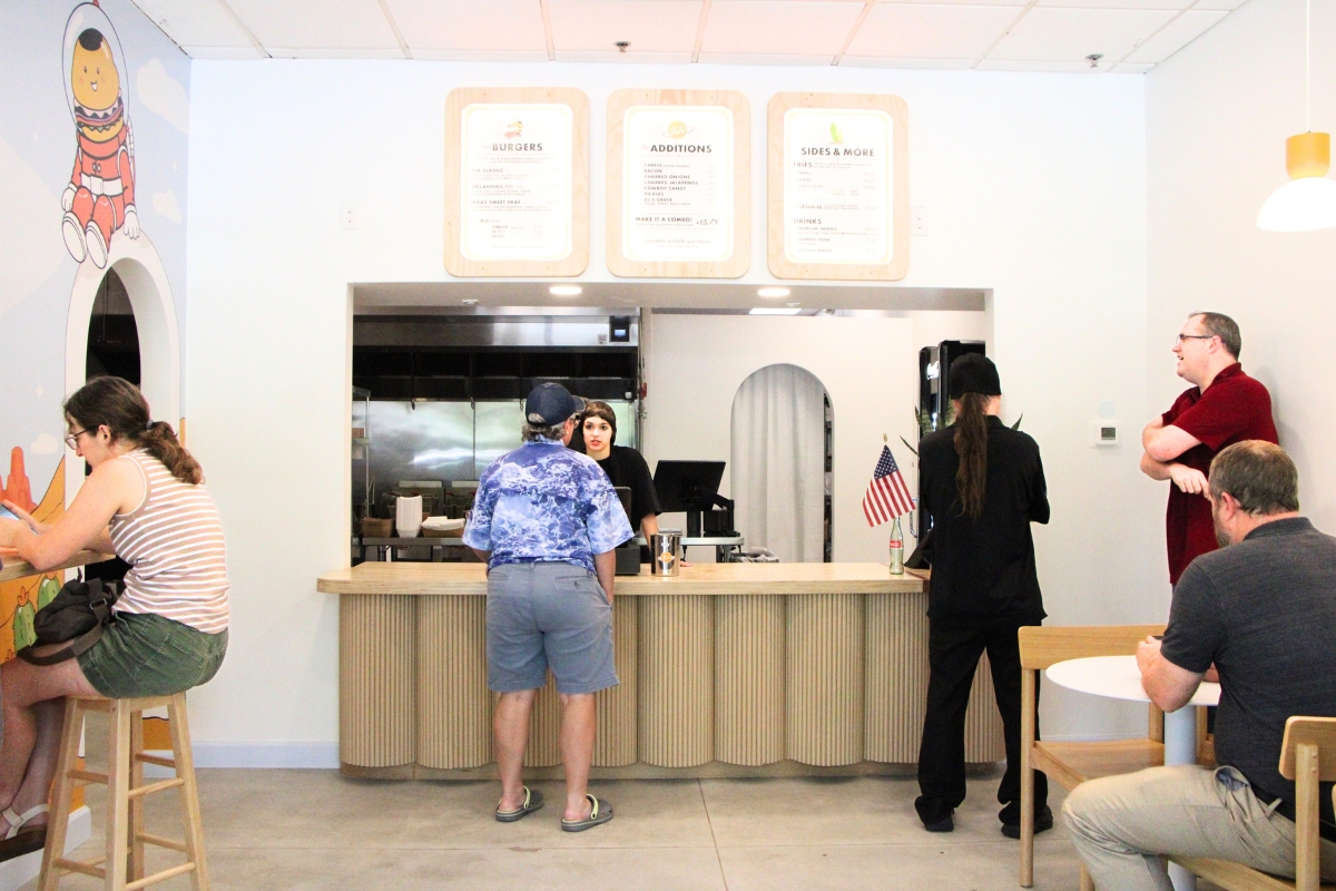DJ's is serving up smash burgers in soft opening mode.