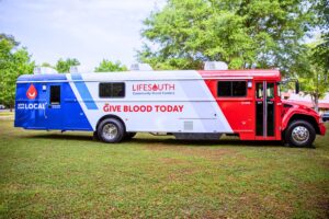 LifeSouth encourages blood donations during America’s 250th anniversary celebration