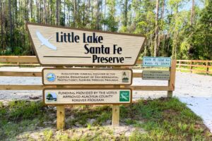 Verified: Preserve opens on Little Lake Santa Fe