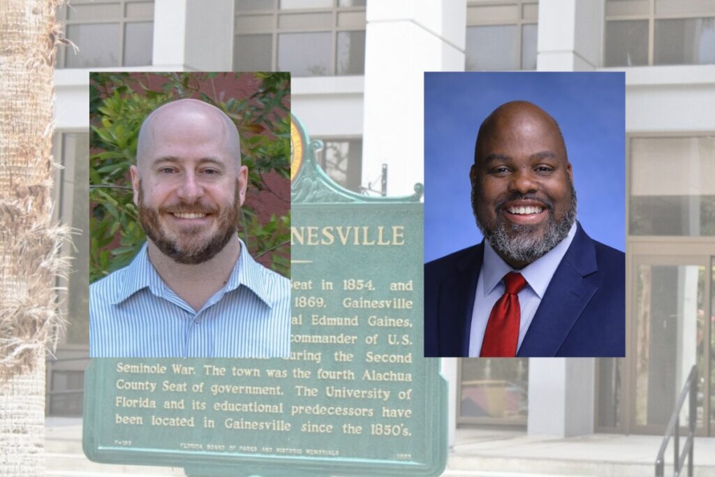 From left, Casey Willits and DeJeon Cain will face off a second time for the District 3 seat.