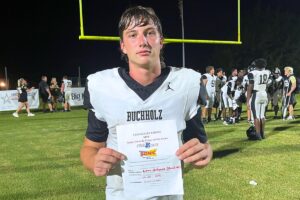 Fast start, big stop gives Buchholz huge road win over Vanguard
