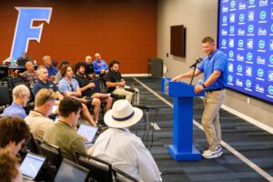 UF football kicks off fall camp under new coach Jon Sumrall