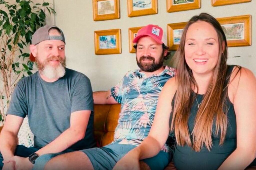 (From left) Halpatter's owners Jeremy Gable, Casey Hull and Amber Tutwiler. Courtesy Halpatter's (1)