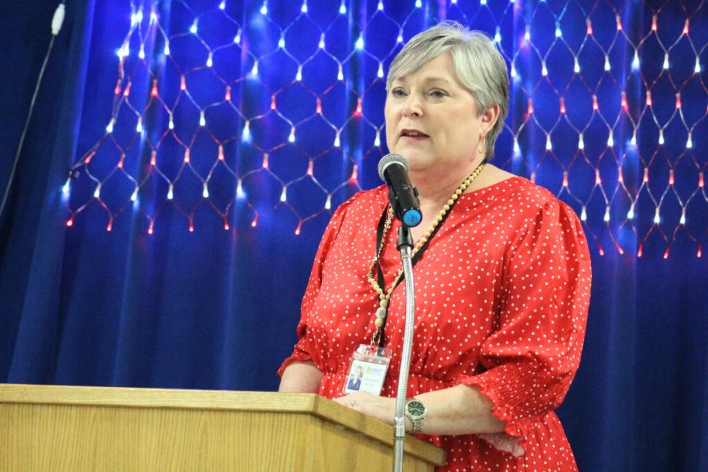 Newberry Community School Principal Lacy Roberts spent 12 years serving in the same role at Newberry Elementary School. Photo by Nick Anschultz