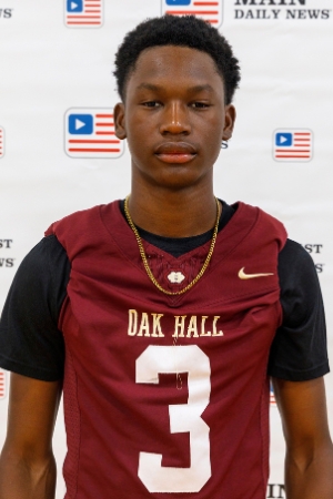 Oak Hall's BJ Johnson. Photo by Walker Smith