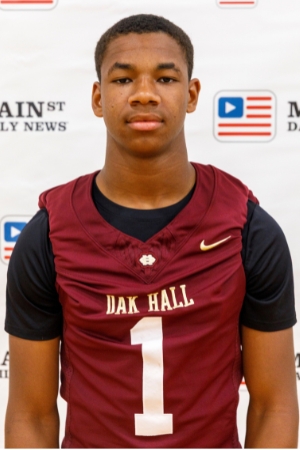 Oak Hall's Darius Medley. Photo by Walker Smith
