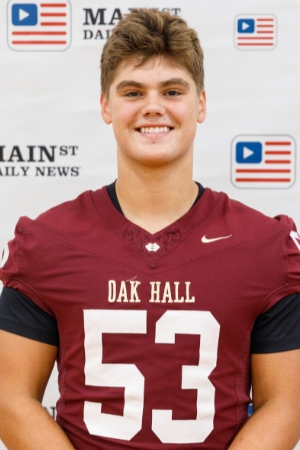 Oak Hall's Will Staples. Photo by Walker Smith