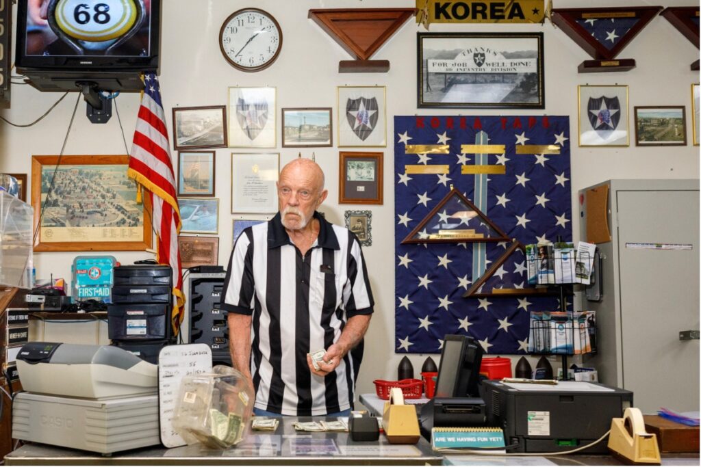 Roger Rodstrom helps coordinate weekly bingo each Sunday at the Veterans of Foreign Wars Post 2811 in Gainesville. The weekly games help raise money to keep the post operating and support programs