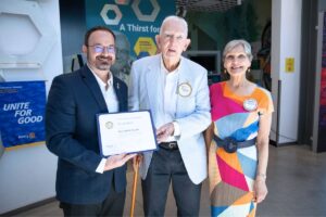 Historic preservationist Roy Hunt receives top Rotary Club award
