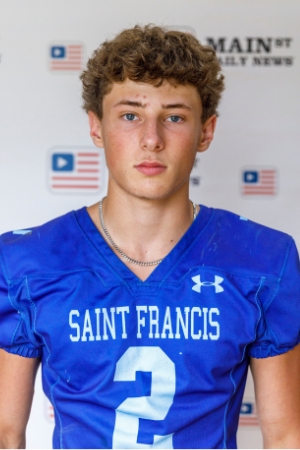 Saint Francis Catholic's Gabe Long. Photo by Walker Smith