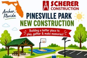 Scherer Construction to break ground at Pinesville Park in Archer