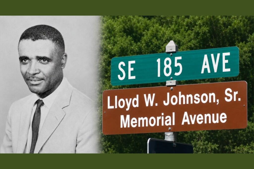 The Florida Civil Rights Museum Inc. will honor longtime community leader Lloyd W. Johnson Sr. with the unveiling of a historical marker and a street dedication on Saturday in Micanopy. Courtesy of FCRM