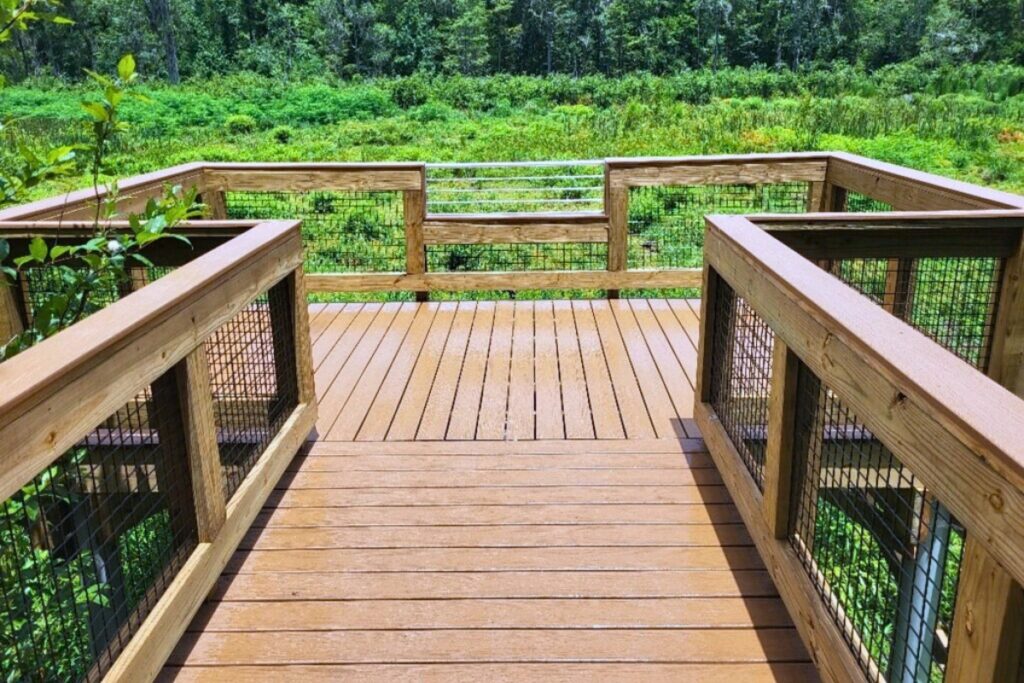 Alachua County will host a dedication ceremony Saturday, Oct. 3, for a new wildlife observation platform and the Blue Trail at Turkey Creek Preserve in Gainesville. Courtesy Alachua County