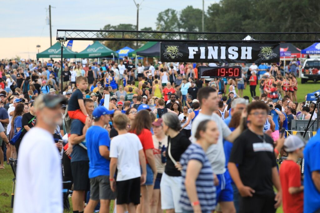Buchholz High School hosts the Bobcat Classic annually, but Bishop Kenny has swept the last two meets. Photo by Seth Johnson
