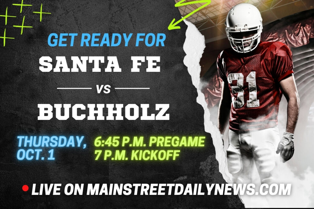 Buchholz travels to Alachua on Thursday to play Santa Fe in the Battle of I-75 in a game that will be broadcast on Mainstreet Daily News.