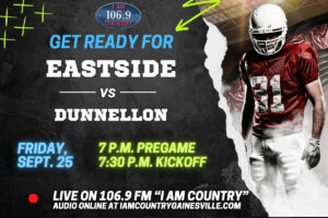Key district games for Buchholz and Eastside highlight football broadcast coverage