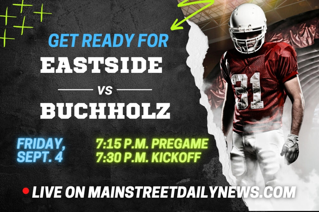 Eastside vs. Buchholz football on Sept. 4
