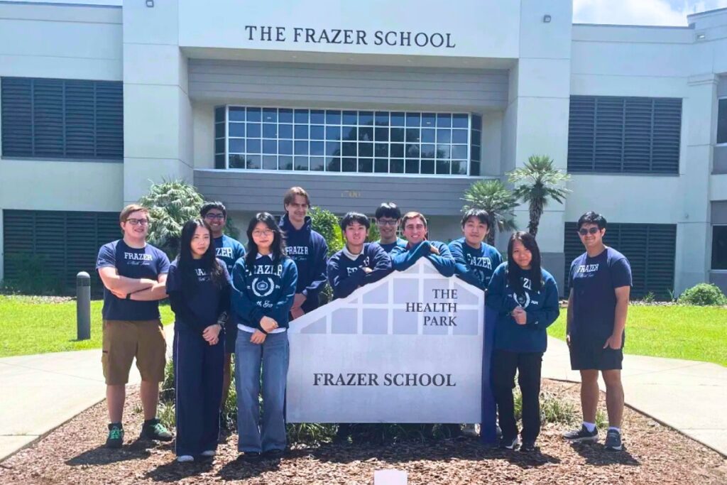 Eleven Frazer School students were named as 2027 National Merit Scholarship Program semifinalists. Courtesy of The Frazer School