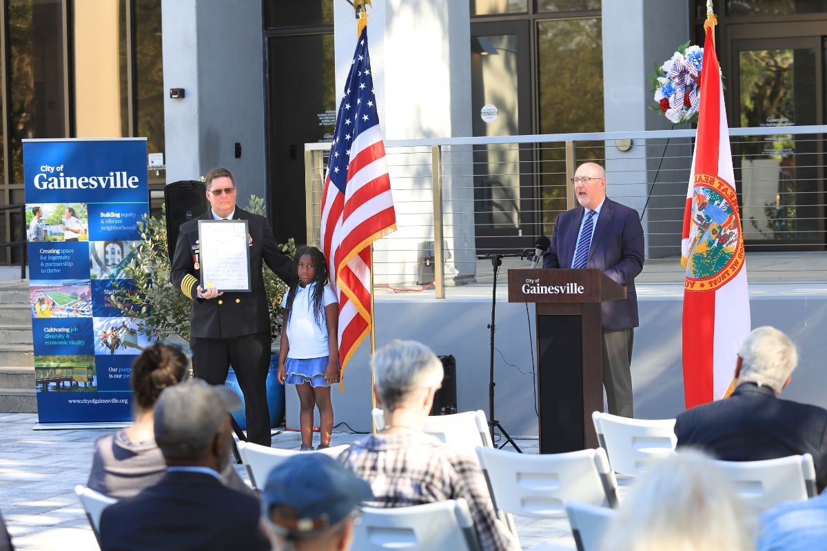 Gainesville remembers 9/11 at City Hall ceremony