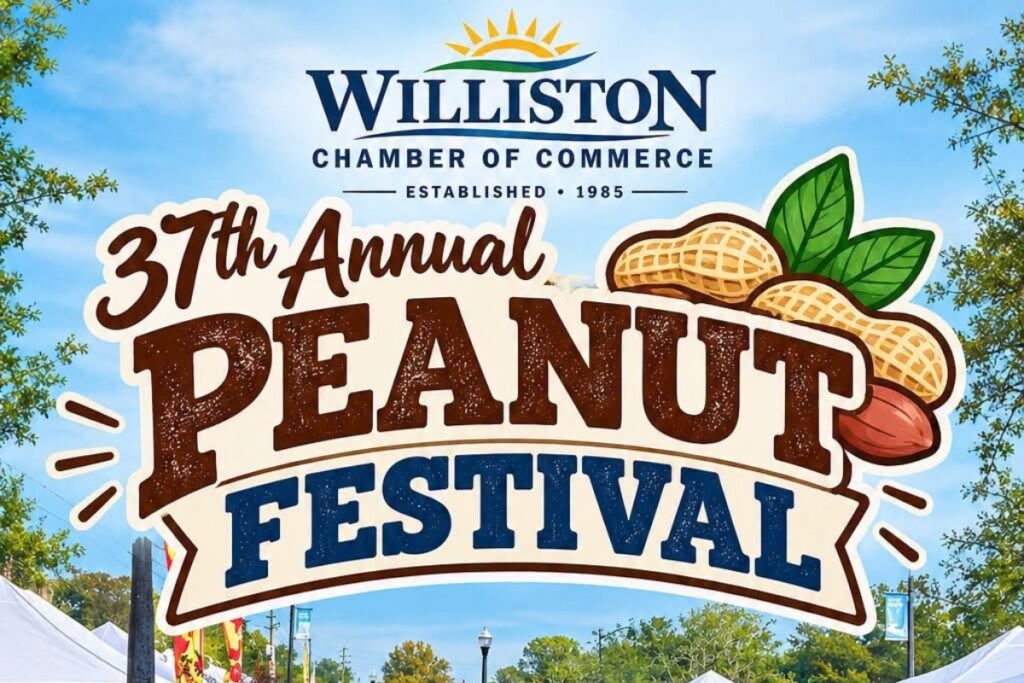 The 37th annual Central Florida Peanut Festival will return Saturday, Oct. 3, at Heritage Park in Williston. Courtesy Williston Chamber
