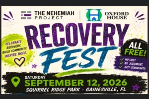 Nehemiah Project’s inaugural ‘Recovery Fest’ slated for Sept. 12