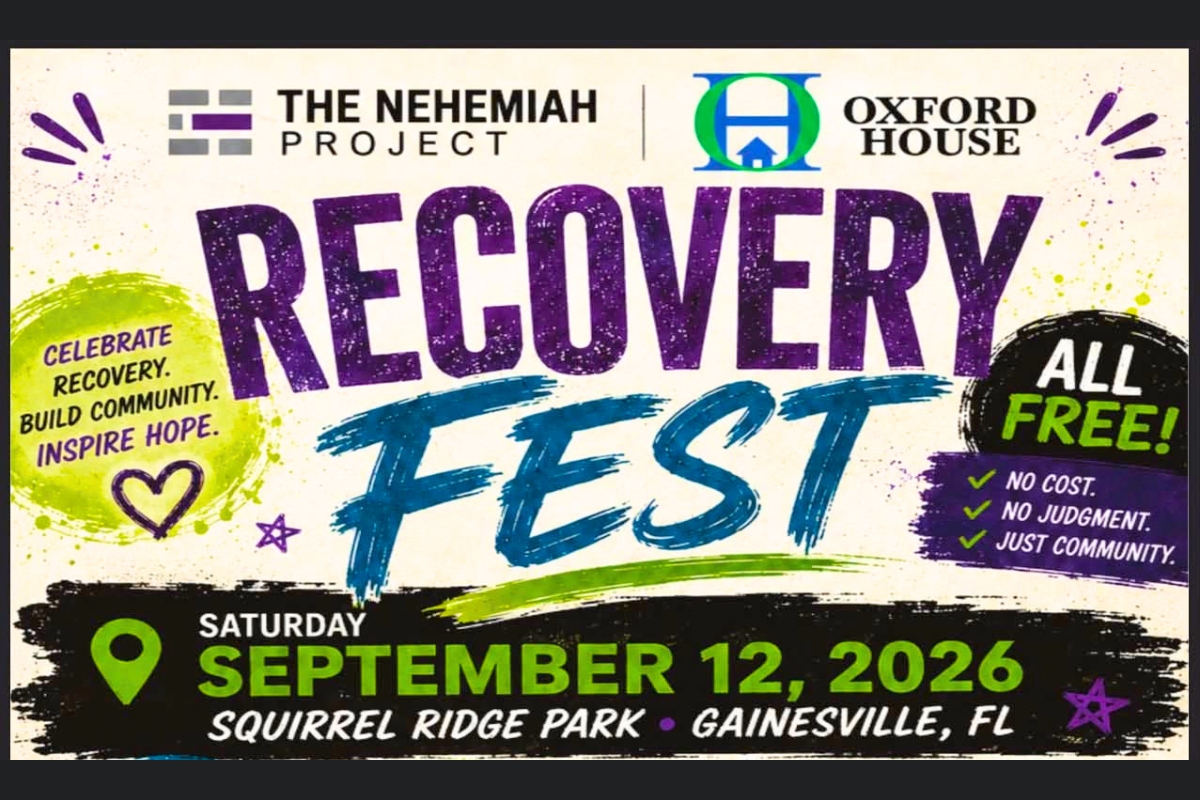 Nehemiah Project’s inaugural ‘Recovery Fest’ slated for Sept. 12