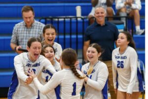 Wolves ace test, advance to district title game