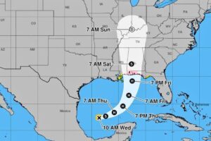 Tropical Storm Isaias forecast to become first hurricane of 2026 Atlantic season