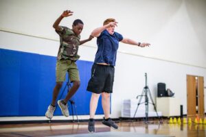 Leap and learn: AI‑PLAY to turn movement into AI lessons
