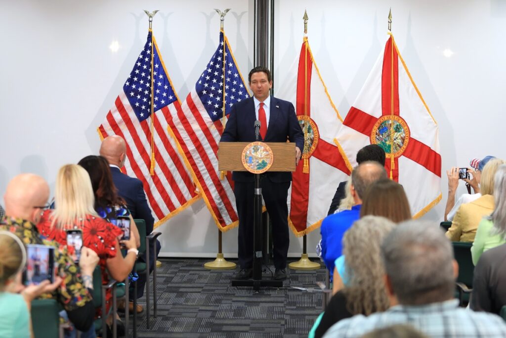 Gov. Ron DeSantis signed the original bill creating the GRU Authority and a 2026 bill with an amendment that would preempt the authority to the state.