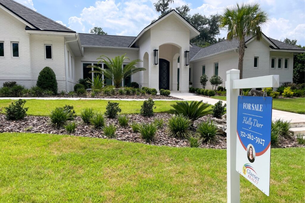 Located in Haile Plantation, this custom-built home was finished in 2024 and added an in-ground pool in 2026.