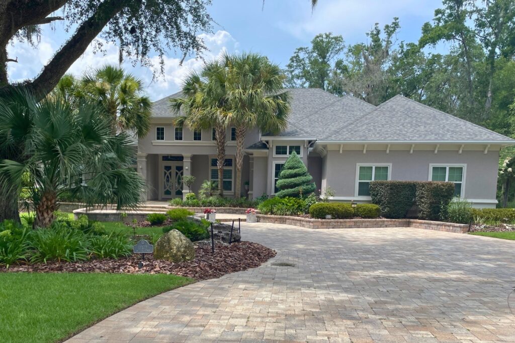This French Contemporary home in Oakmont features 6 bedrooms and over 4,000 square feet.